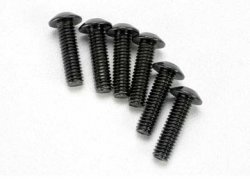 TRAXXAS Screws M4x14mm Button-head Hex Socket (6)