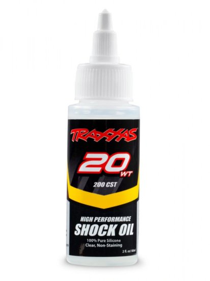 (image for) TRAXXAS (425031) Silicone Shock Oil Premium 20WT (200cSt) 60ml