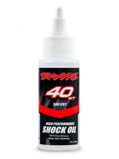 (image for) TRAXXAS (425033) Silicone Shock Oil Premium 40WT (500cSt) 60ml