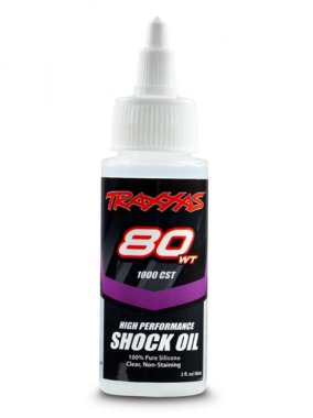 (image for) TRAXXAS (425037) Silicone Shock Oil Premium 80WT (1000cSt) 60ml