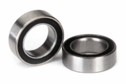 TRAXXAS Ball Bearing 5x8x2.5mm Black Rubber Seal (2)