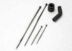 TRAXXAS Pipe Coupler Set Black