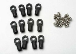 TRAXXAS Rod Ends with Hollow Balls (12)