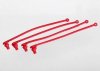 Traxxas Body Clip Retainer Red (4)