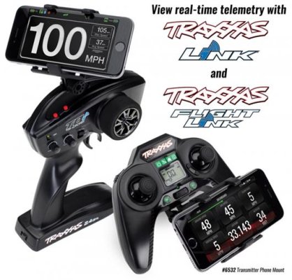 (image for) TRAXXAS (426532) Phone Mount for TQi and Aton Transmitter