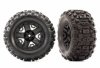 TRAXXAS Tires & Wheels Sledgehammer Black 2.8" 4WD (2)