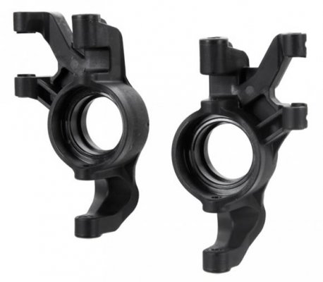 (image for) TRAXXAS (427737X) Steering Blocks Left & Right (Large Bearings) 