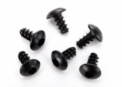 TRAXXAS Screws 2.6x5mm Self-Tapping Button-head Hex Socket (6)