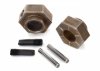 TRAXXAS Wheel Hubs 12mm Hex Steel (2) TRX-4