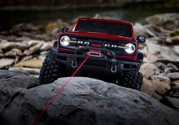 (image for) TRAXXAS (428855) Winch Set with Remote TRX-4
