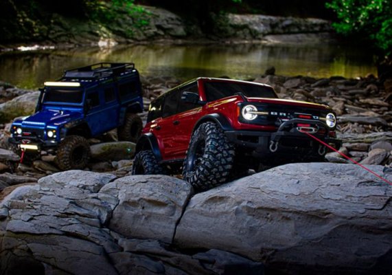 (image for) TRAXXAS (428855) Winch Set with Remote TRX-4