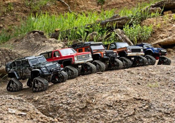 (image for) TRAXXAS (428880) TRAXX All Terrain Tracks Complete Set TRX-4