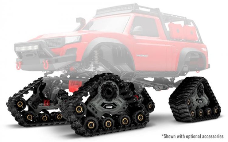 TRAXXAS TRAXX All Terrain Tracks Complete Set TRX-4 - Click Image to Close