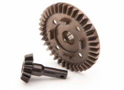 TRAXXAS Ring Gear & Pinion Gear Diff Front Maxx