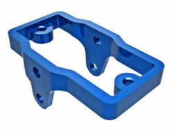 TRAXXAS Servo Mount Alu Blue TRX-4M