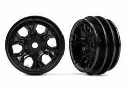 TRAXXAS Wheels Spider Black 10in (2)