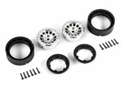 TRAXXAS Wheels Method Race 105 Beadlock Satin Crome 10in (2)