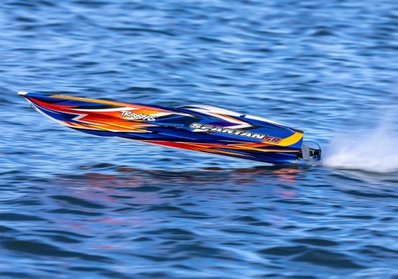 (image for) TRAXXAS Spartan-SR BL TQi TSM Self-Righting Orange