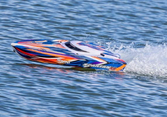 (image for) TRAXXAS Spartan-SR BL TQi TSM Self-Righting Orange