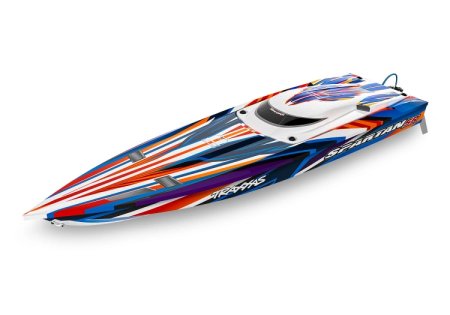 (image for) TRAXXAS Spartan-SR BL TQi TSM Self-Righting Orange