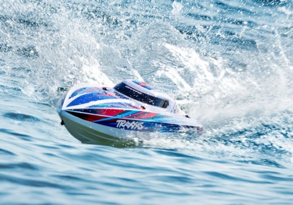 (image for) TRAXXAS Disruptor VXL-4s Self-Righting 660mm Blue