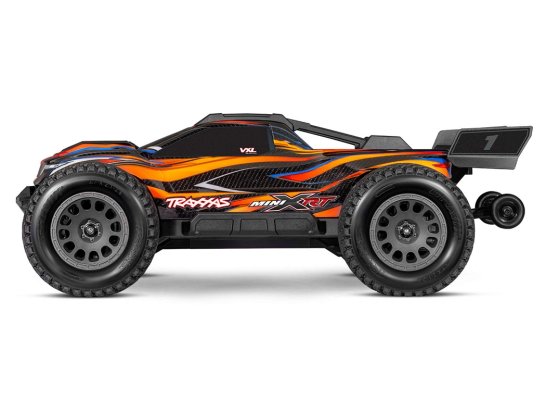 (image for) TRAXXAS Mini XRT RTR TQi VXL-3s Orange - USB-C Charger, 2s Li-Po