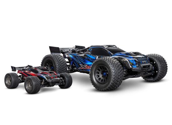 (image for) TRAXXAS Mini XRT RTR TQi VXL-3s Orange - USB-C Charger, 2s Li-Po
