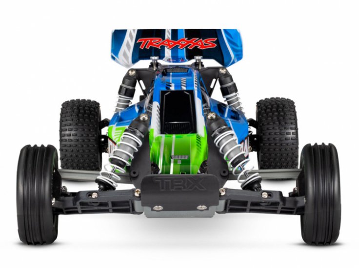 TRAXXAS Bandit 2WD 1/10 RTR TQ Green with USB-C charger/Battery - Πατήστε στην εικόνα για να κλείσει