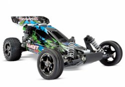 TRAXXAS Bandit VXL 2WD 1/10 RTR TQi TSM Green - w/o Batt & Charg