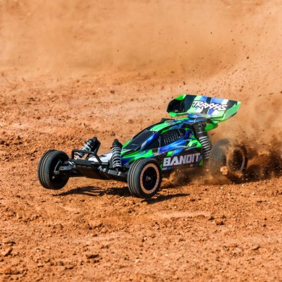 TRAXXAS Bandit 2WD 1/10 RTR TQ EHD Geen USB-C Charger / Battery