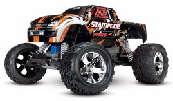 TRAXXAS Stampede 2WD 1/10 RTR TQ Orange with Battery & Charger