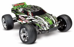 TRAXXAS Rustler 2WD 1/10 RTR TQ Green - w/o Battery & Charger