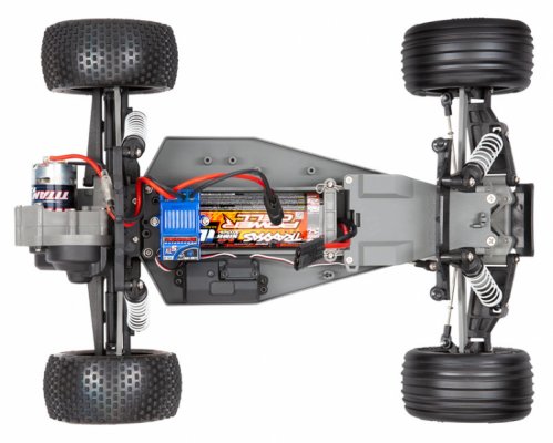 TRAXXAS Rustler 2WD 1/10 RTR TQ Red USB - With Battery/Charger