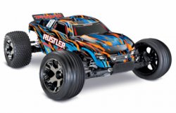 TRAXXAS Rustler VXL 2WD 1/10 RTR TQi TSM OrangeX w/o Batt/Charge