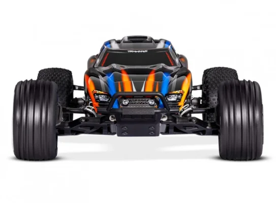 (image for) TRAXXAS Rustler 2WD 1/10 RTR TQ BL-2s EHD Orange