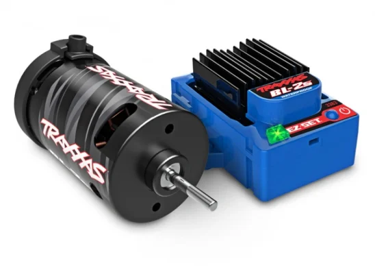 (image for) TRAXXAS Rustler 2WD 1/10 RTR TQ BL-2s EHD Orange