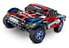 TRAXXAS Slash 2WD 1/10 RTR TQ Red/Blue LED with Battery & Charge
