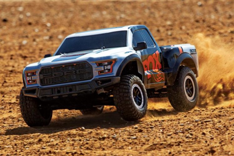 TRAXXAS Ford F-150 Raptor 2WD 1/10 RTR TQ Fox with Batt/Charger - Πατήστε στην εικόνα για να κλείσει