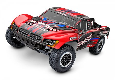 TRAXXAS Slash 2WD 1/10 RTR TQ Red BL-2S