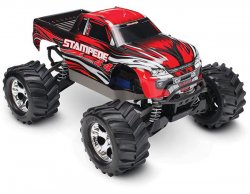 TRAXXAS Stampede 4x4 1/10 RTR TQ Red - With Batt/Charger