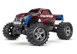 TRAXXAS Stampede 4x4 1/10 RTR TQ Red LED - With Batt/Charger