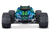 TRAXXAS Rustler 4x4 VXL 1/10 RTR TQi TSM Green NO Batt & Charger