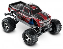 TRAXXAS Stampede 4x4 VXL 1/10 RTR TQi TSM Red - w/o Batt & Charg