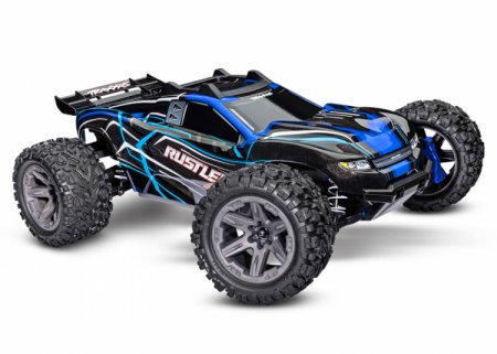 TRAXXAS Rustler 4x4 BL-2s 1/10 RTR TQ Blue