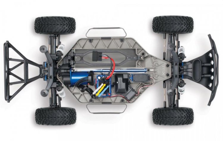 TRAXXAS Slash 4x4 VXL RTR TQi TSM Orange - w/o Battery & Charger - Click Image to Close