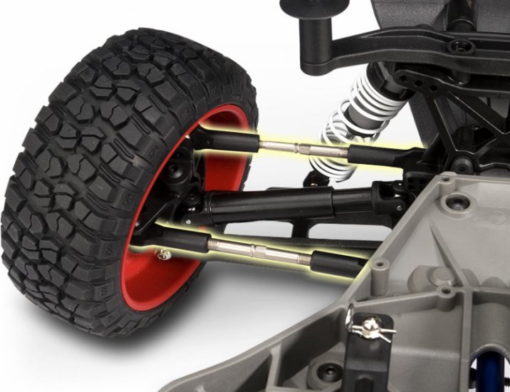 TRAXXAS Slash 4x4 VXL RTR TQi TSM Red - w/o Battery & Charger - Πατήστε στην εικόνα για να κλείσει