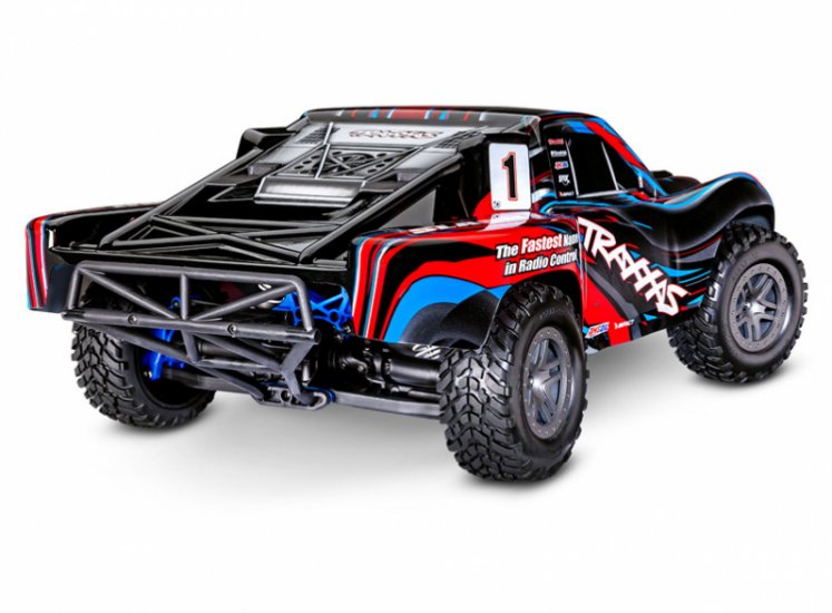 TRAXXAS Slash 4x4 1/10 RTR TQ BL-2s Red - Click Image to Close