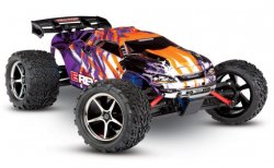 TRAXXAS E-Revo 1/16 VXL 4WD RTR TQi TSM Purple Batt/Charger