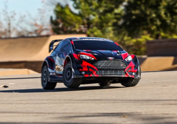 TRAXXAS Ford Fiesta ST Rally 1/10 4WD TQ Red BL-2S