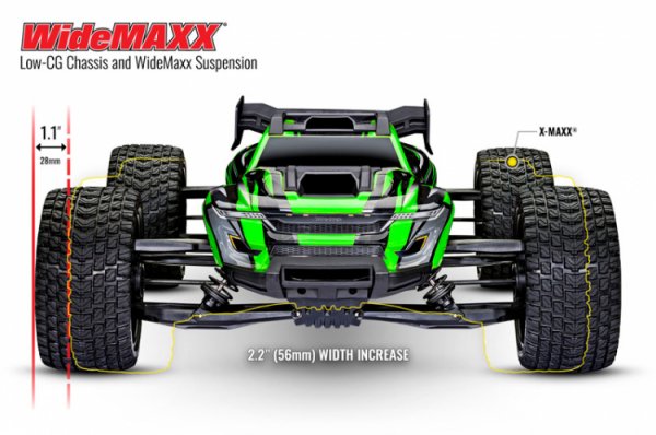 TRAXXAS XRT Race Truck 8s TQi TSM RTR Green